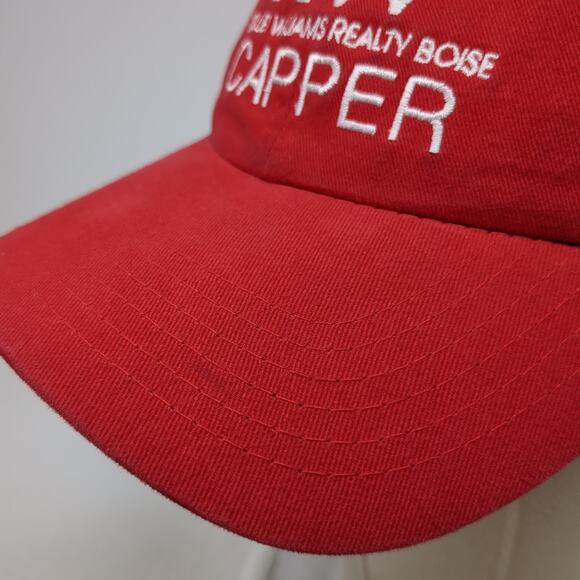 KW Keller Williams Realty Boise Capper Baseball Cap Red One Size Adjustable AMC - Picture 5 of 11